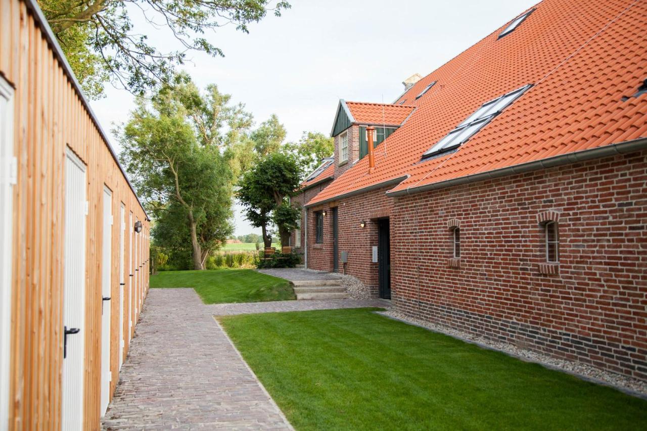 Gulfhof Polder72 Polder72 5 Eger Apartment Dornum Bagian luar foto