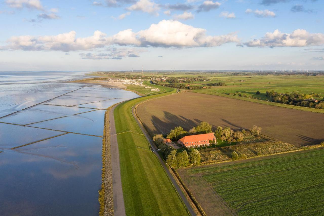 Gulfhof Polder72 Polder72 5 Eger Apartment Dornum Bagian luar foto